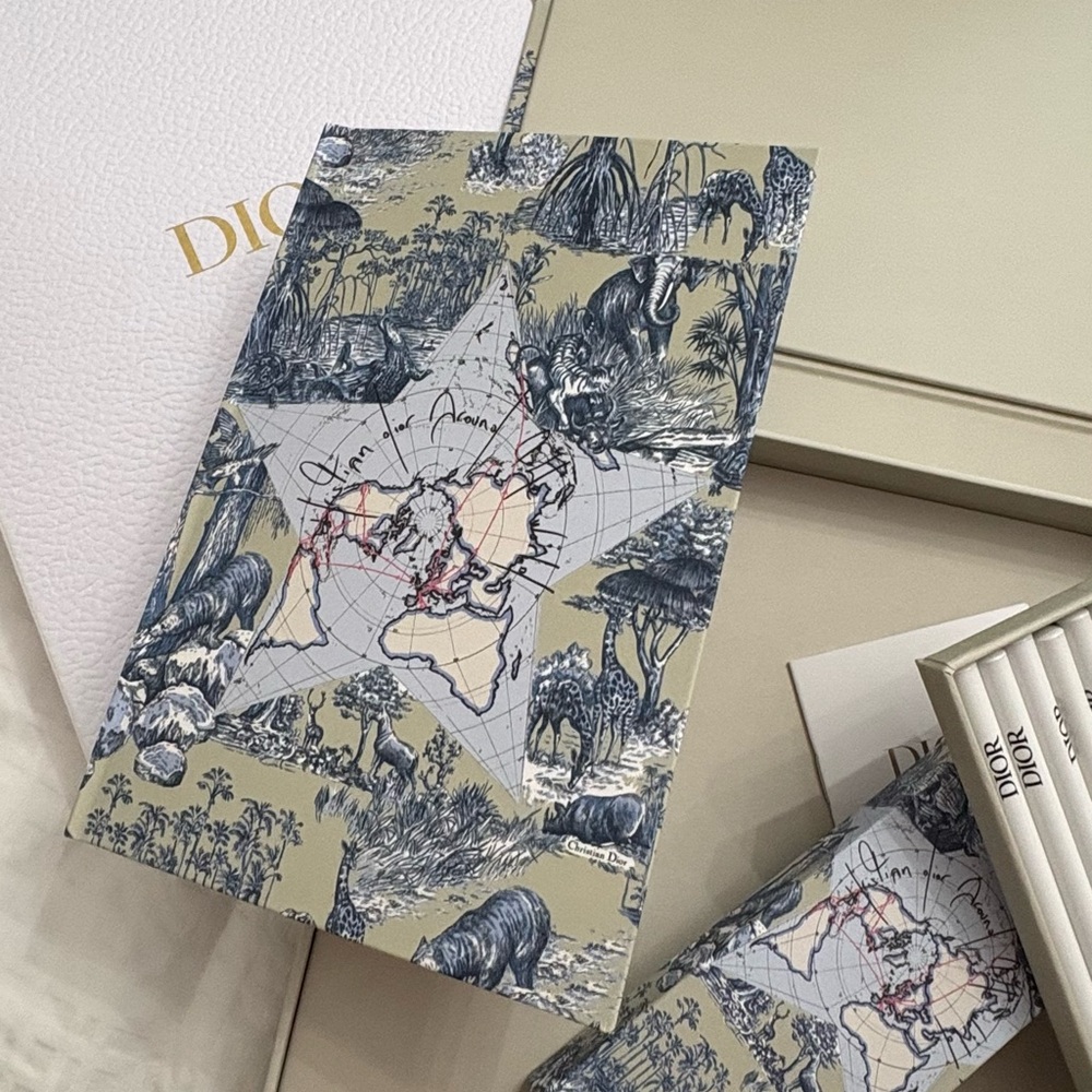 Dior Jungle Print Notebook